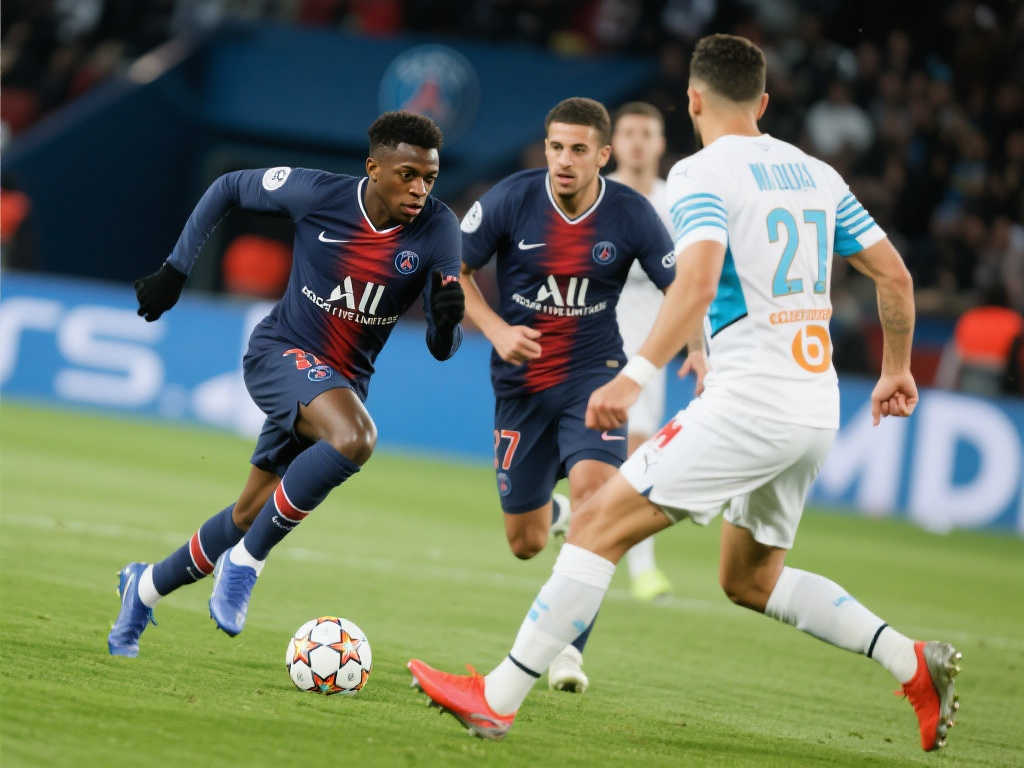 【法甲】登贝莱进球鲁伊斯双助 巴黎3-1力克马赛