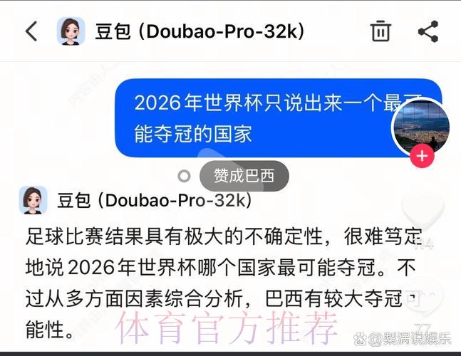 2026年世界杯冠军预测：AI软件深度分析与预测报告