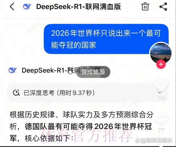 2026年世界杯冠军预测：AI软件深度分析与预测报告